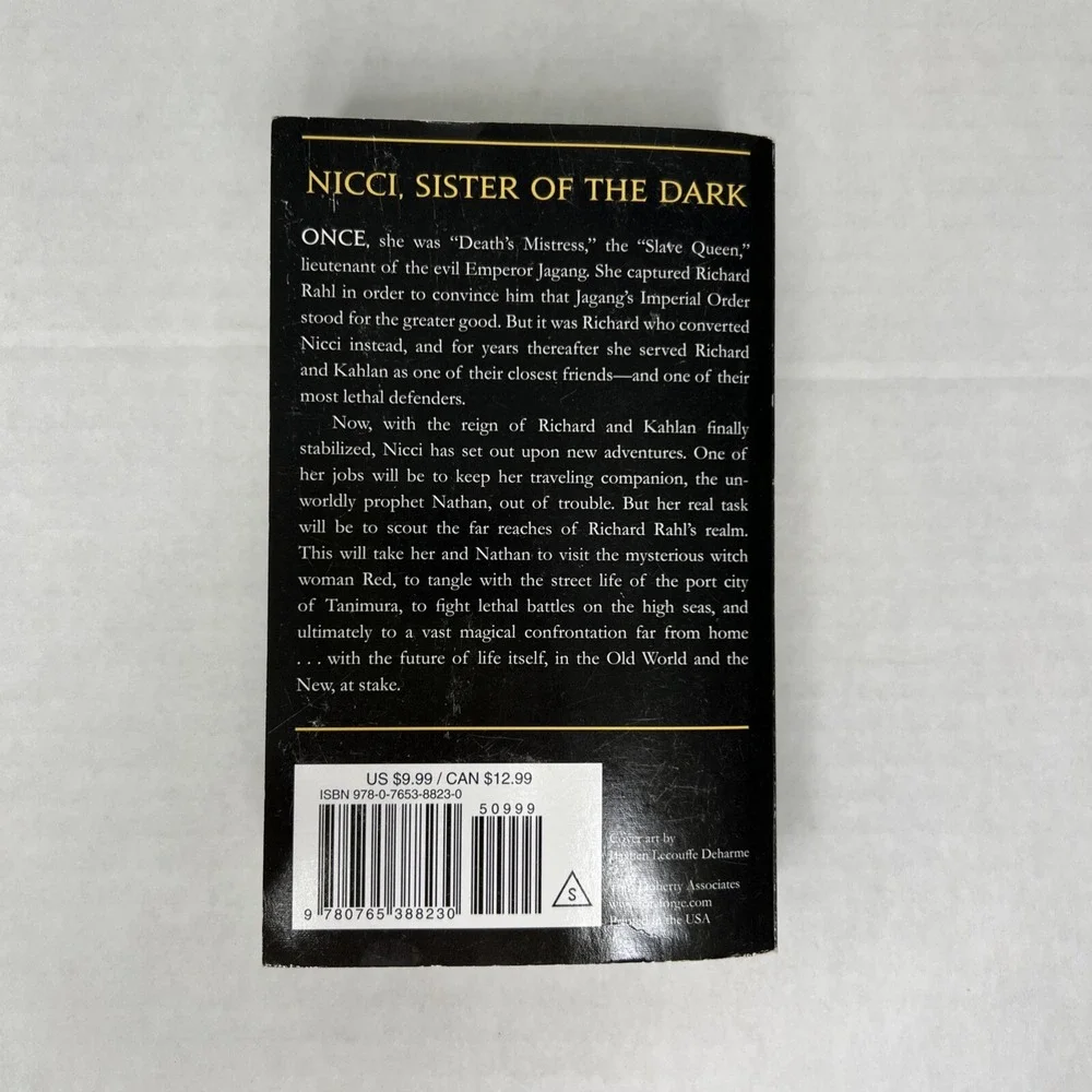 Death's Mistress: Sister‎ of Darkness: The Nicci Chronicles